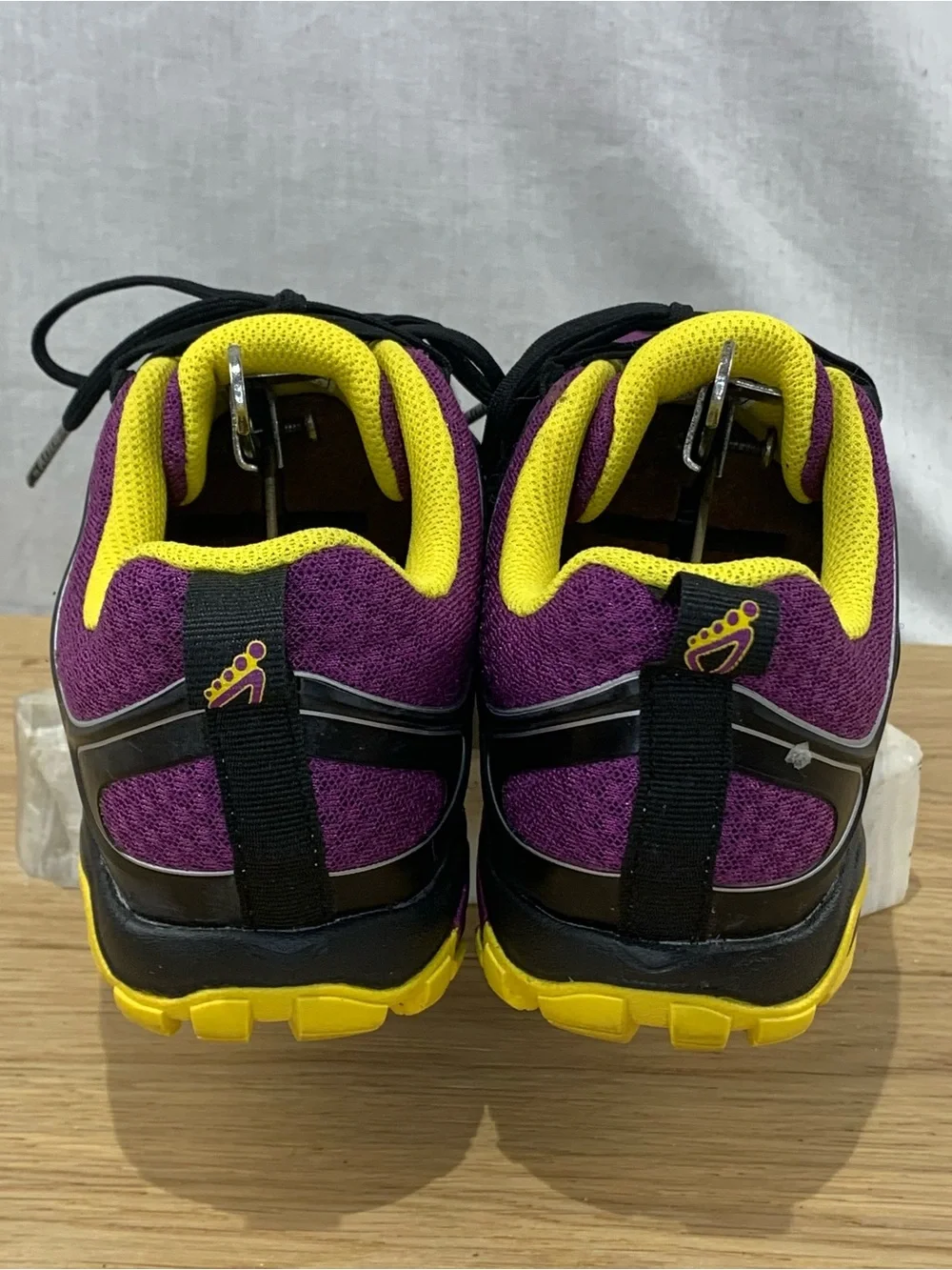 Inov-8 Trailroc 246 Womens Size 9 Purple Yellow Trail Running Shoes Excellent